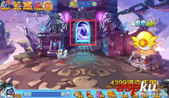 洛克王國,桃源之誓副本挑戰,張飛,關羽