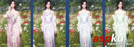 天涯明月刀心王陌上花時裝什么樣_心王陌上花時裝染色詳情 天涯明月刀,心王陌上花,時裝