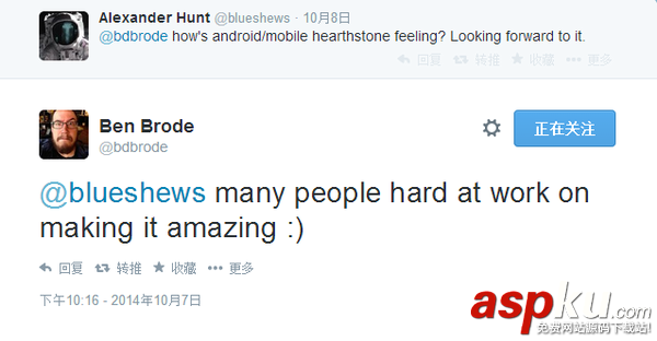 爐石傳說設計師爆料 安卓客戶端會很棒