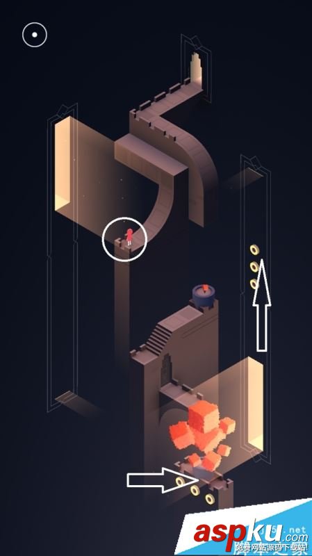 紀念碑谷2第十二關怎么玩 紀念碑谷2第12關通關圖文攻略 紀念碑谷2,第十二關,第12關,通關