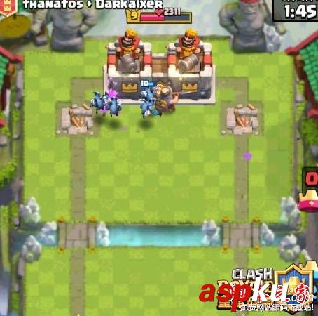 皇室戰爭,石頭人,輔助流,卡組,搭配