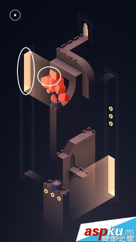 紀念碑谷2第十二關怎么玩 紀念碑谷2第12關通關圖文攻略 紀念碑谷2,第十二關,第12關,通關