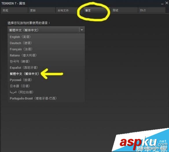 鐵拳7怎么設置中文 在steam鐵拳7中文語言設置方法一覽 鐵拳7,中文,steam