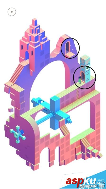 紀念碑谷2第十關怎么玩 紀念碑谷2第10關通關圖文攻略 紀念碑谷2,第十關,第10關,通關