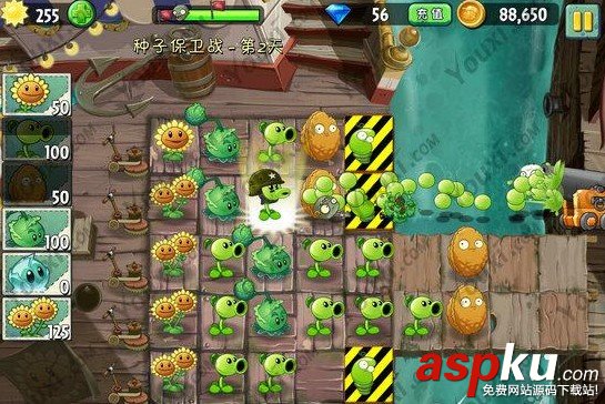 植物大戰僵尸2 海盜種子保衛戰 第二天圖文攻略分享 植物大戰僵尸2,海盜種子保衛戰,第二天