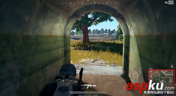 絕地求生,防空洞,入口