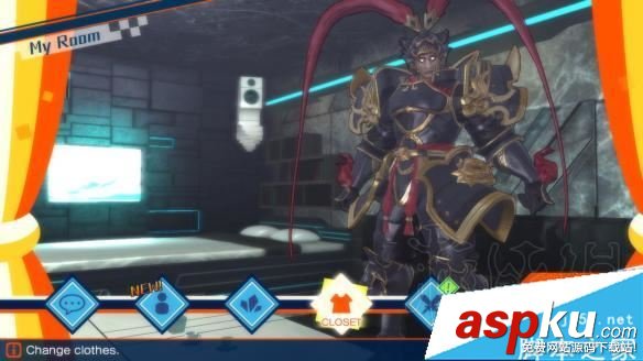 Fate/EXTELLA pc版dlc呂布Black Bushin Super Skeleton服飾圖鑒 Fate,EXTELLA,pc版,dlc,呂布