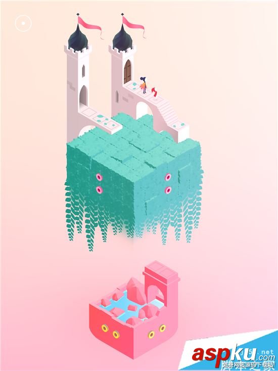 紀念碑谷2第五關怎么玩 紀念碑谷2第5關通關圖文攻略 紀念碑谷2,第五關,第5關,通關,圖文