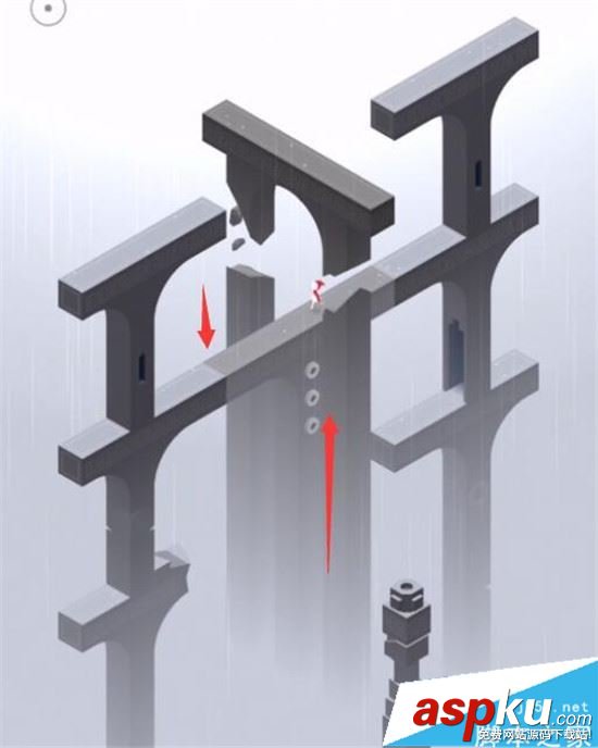 紀(jì)念碑谷2第十一關(guān)怎么玩 紀(jì)念碑谷2第11關(guān)通關(guān)圖文攻略 紀(jì)念碑谷2,第十一關(guān),第11關(guān),通關(guān)