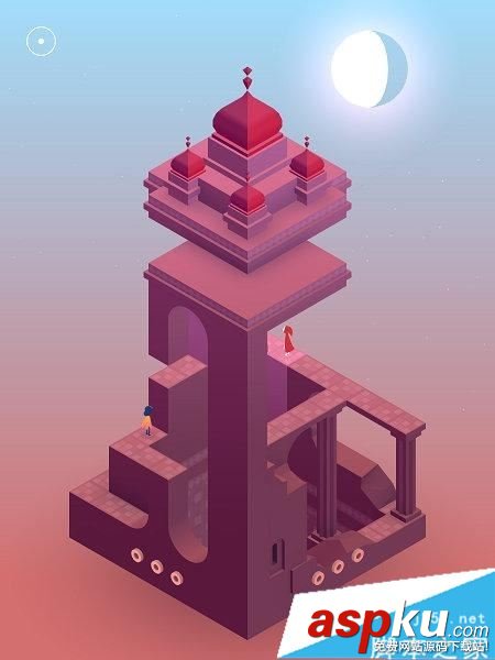 紀(jì)念碑谷2第十四關(guān)怎么玩 紀(jì)念碑谷2第14關(guān)通關(guān)圖文攻略 紀(jì)念碑谷2,第十四關(guān),第14關(guān),通關(guān)