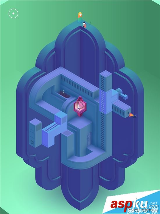 紀念碑谷2第九關怎么玩 紀念碑谷2第9關通關圖文攻略 紀念碑谷2,第九關,第9關,通關