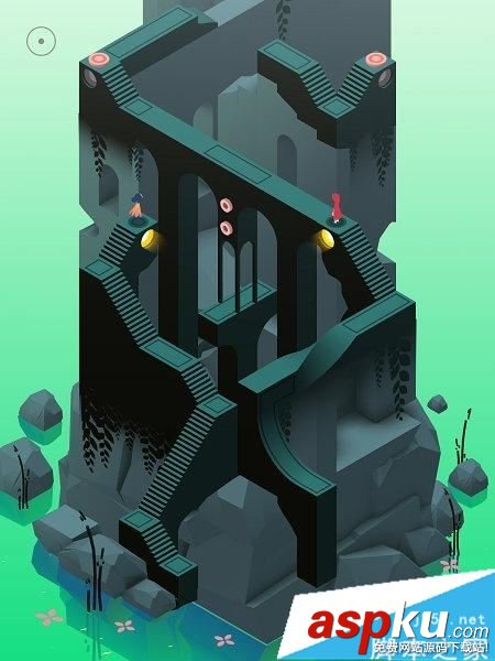 紀(jì)念碑谷2第十四關(guān)怎么玩 紀(jì)念碑谷2第14關(guān)通關(guān)圖文攻略 紀(jì)念碑谷2,第十四關(guān),第14關(guān),通關(guān)