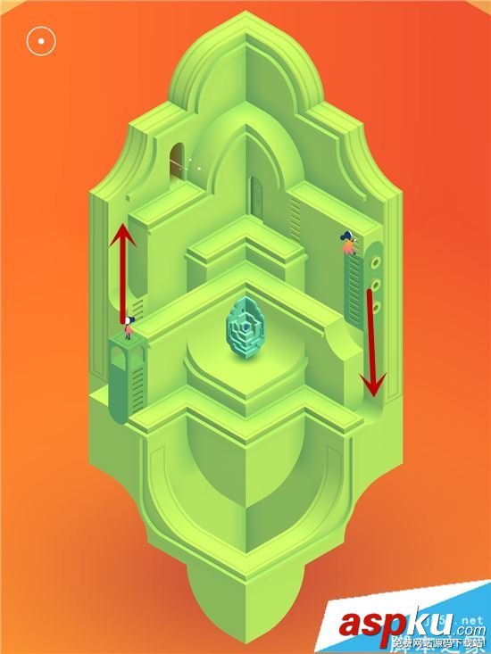 紀念碑谷2第九關怎么玩 紀念碑谷2第9關通關圖文攻略 紀念碑谷2,第九關,第9關,通關