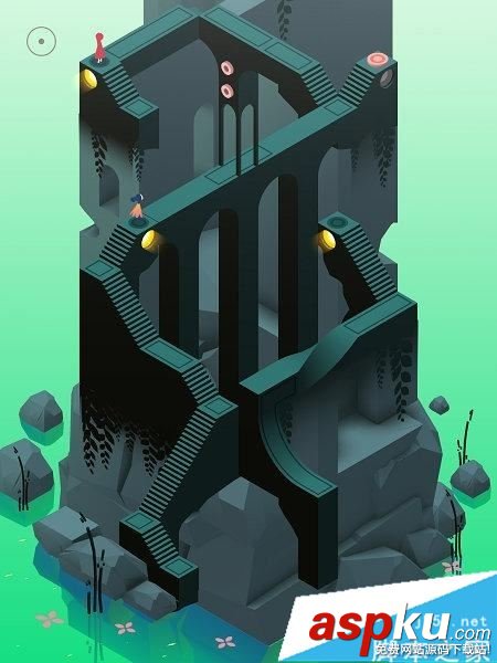 紀(jì)念碑谷2第十四關(guān)怎么玩 紀(jì)念碑谷2第14關(guān)通關(guān)圖文攻略 紀(jì)念碑谷2,第十四關(guān),第14關(guān),通關(guān)