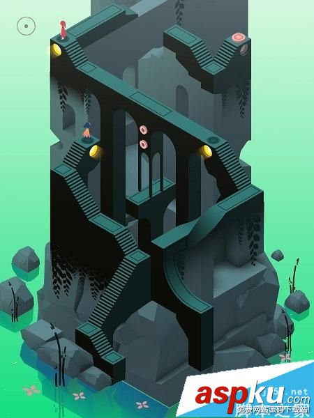 紀(jì)念碑谷2第十四關(guān)怎么玩 紀(jì)念碑谷2第14關(guān)通關(guān)圖文攻略 紀(jì)念碑谷2,第十四關(guān),第14關(guān),通關(guān)