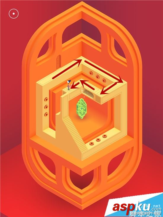 紀念碑谷2第九關怎么玩 紀念碑谷2第9關通關圖文攻略 紀念碑谷2,第九關,第9關,通關