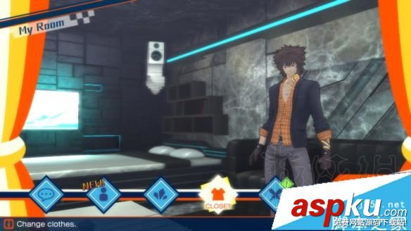 Fate/EXTELLA pc版dlc阿基米德Transient Casual服飾圖鑒 Fate,EXTELLA,pc版,dlc,阿基米德