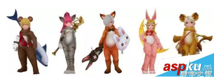 龍之谷手游,動物,時裝