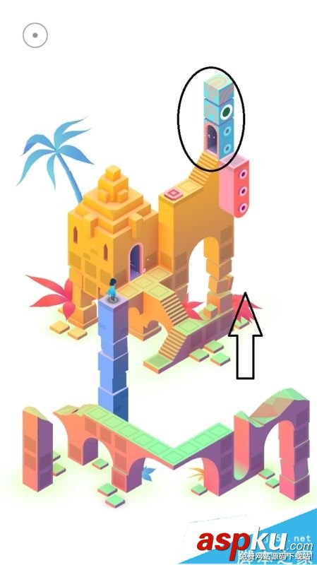 紀念碑谷2第十關怎么玩 紀念碑谷2第10關通關圖文攻略 紀念碑谷2,第十關,第10關,通關