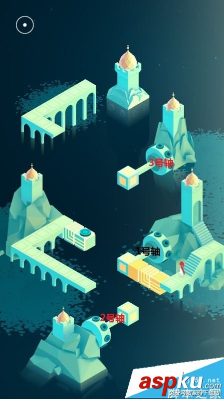 紀(jì)念碑谷2第十三關(guān)怎么玩 紀(jì)念碑谷2第13關(guān)通關(guān)圖文攻略 紀(jì)念碑谷2,第十三關(guān),第13關(guān),通關(guān)