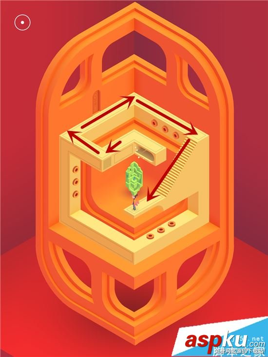 紀念碑谷2第九關怎么玩 紀念碑谷2第9關通關圖文攻略 紀念碑谷2,第九關,第9關,通關