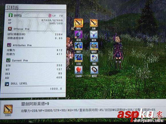 刀劍神域虛空幻界,傳說武器,屬性,圖鑒