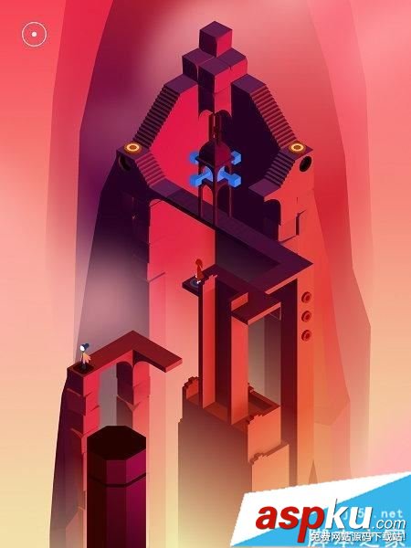 紀(jì)念碑谷2第十四關(guān)怎么玩 紀(jì)念碑谷2第14關(guān)通關(guān)圖文攻略 紀(jì)念碑谷2,第十四關(guān),第14關(guān),通關(guān)