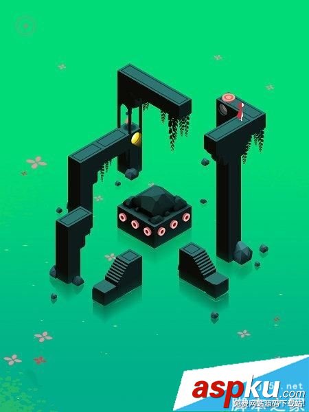 紀(jì)念碑谷2第十四關(guān)怎么玩 紀(jì)念碑谷2第14關(guān)通關(guān)圖文攻略 紀(jì)念碑谷2,第十四關(guān),第14關(guān),通關(guān)