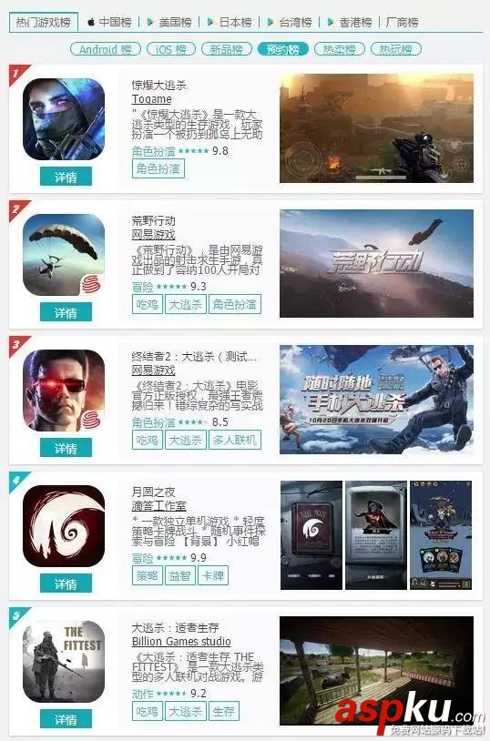 吃雞,手游