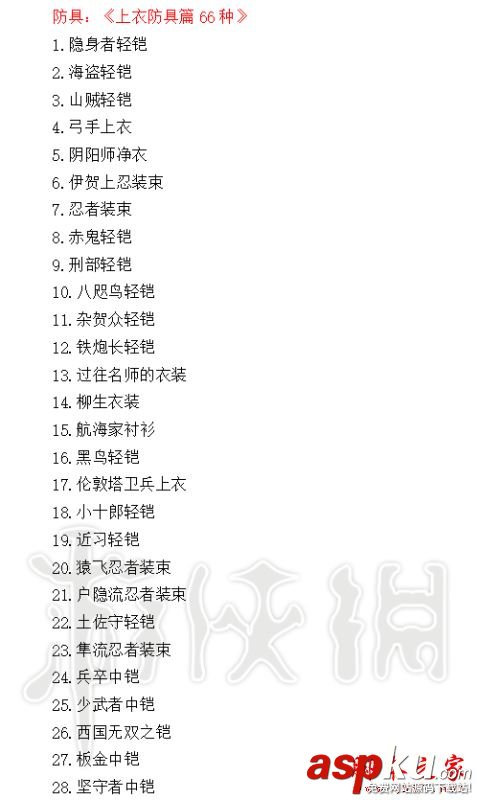 仁王1.21版有哪些裝備可以鍛造 可鍛造武器防具道具大全 仁王,裝備,鍛造,武器,防具