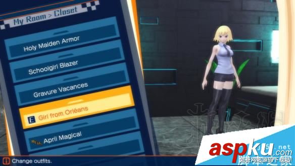 Fate/EXTELLA pc版dlc貞德Girl from Orléans服飾圖鑒 Fate,EXTELLA,pc版,dlc,服飾圖鑒