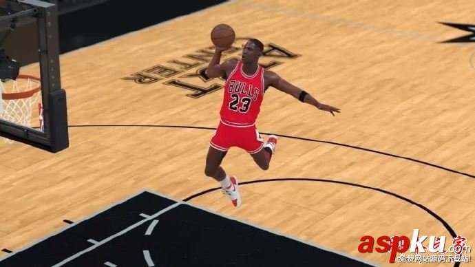 NBA2K18怎樣罰球線起跳扣籃 罰球線扣籃圖文教程 NBA2K18,罰球線,起跳,扣籃