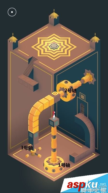 紀(jì)念碑谷2第十三關(guān)怎么玩 紀(jì)念碑谷2第13關(guān)通關(guān)圖文攻略 紀(jì)念碑谷2,第十三關(guān),第13關(guān),通關(guān)