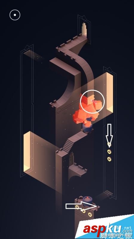 紀念碑谷2第十二關怎么玩 紀念碑谷2第12關通關圖文攻略 紀念碑谷2,第十二關,第12關,通關