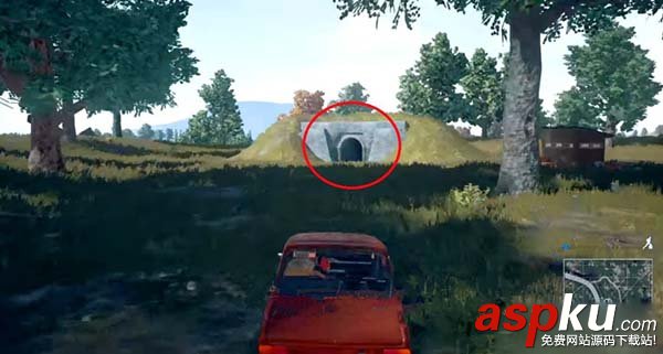 絕地求生,防空洞,入口