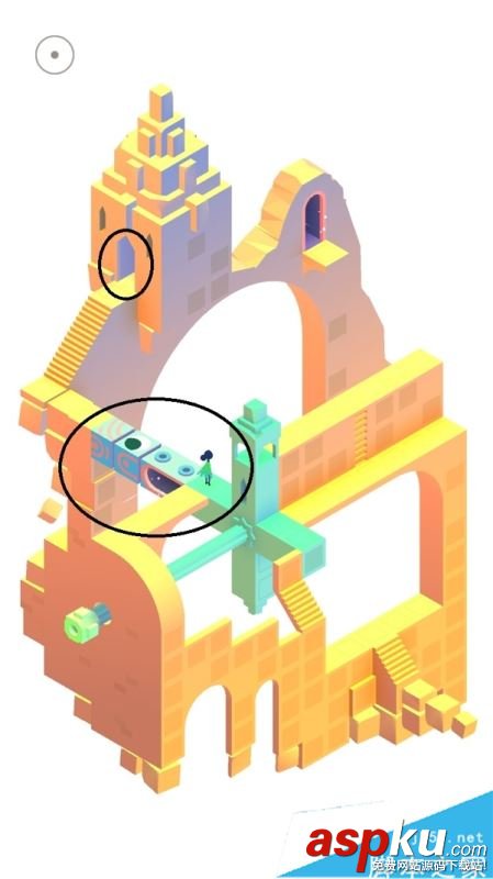 紀念碑谷2第十關怎么玩 紀念碑谷2第10關通關圖文攻略 紀念碑谷2,第十關,第10關,通關