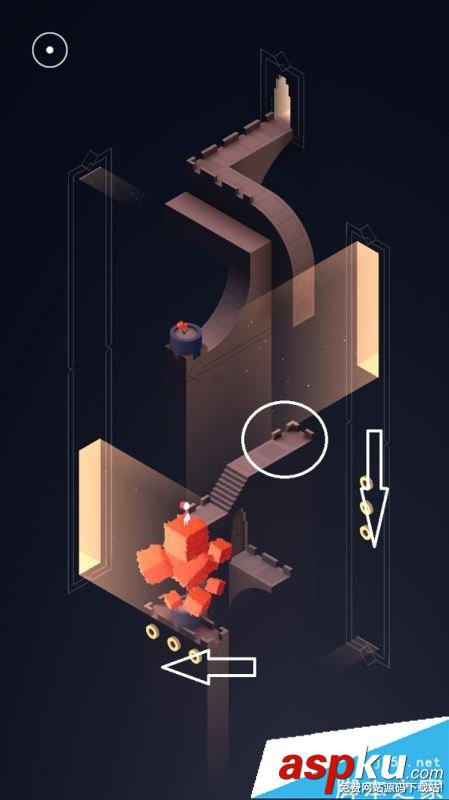 紀念碑谷2第十二關怎么玩 紀念碑谷2第12關通關圖文攻略 紀念碑谷2,第十二關,第12關,通關