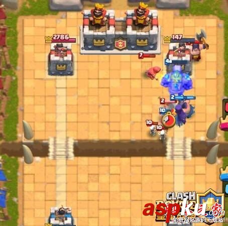 皇室戰爭,石頭人,輔助流,卡組,搭配