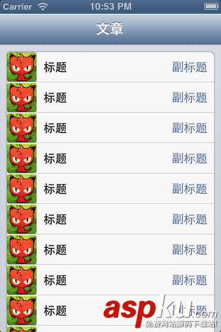 IOS,UITableView和UITableViewCell,UITableView和UITableViewCell幾種樣式,UITableView,UITableViewCell