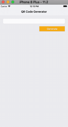iOS使用CIFilter生成二維碼 iOS,生成二維碼,CIFilter生成二維碼