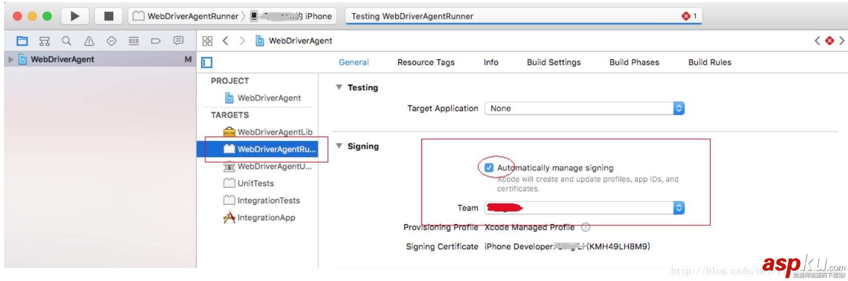 詳解iOS WebDriverAgent 環境搭建 iOS,WebDriverAgent,環境搭建