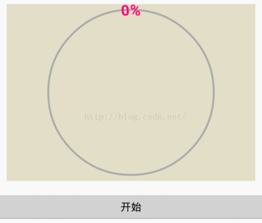 Android,View,圓環,百分比,進度條