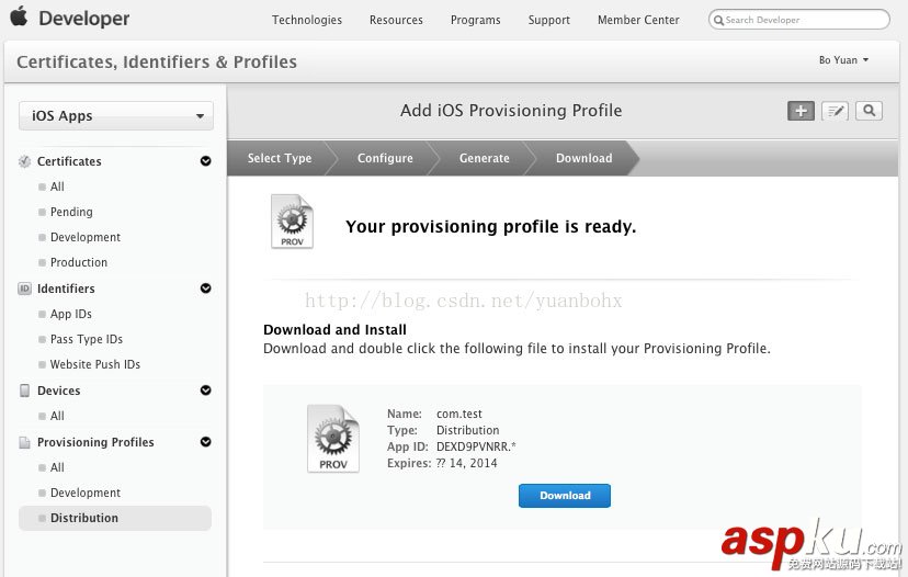 ios,ad,hoc,Ad-Hoc測試,測試推送