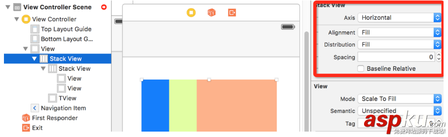 iOS9新特性之UIStackView ios9,新特征,uistackview