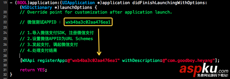 微信支付開(kāi)發(fā),IOS
