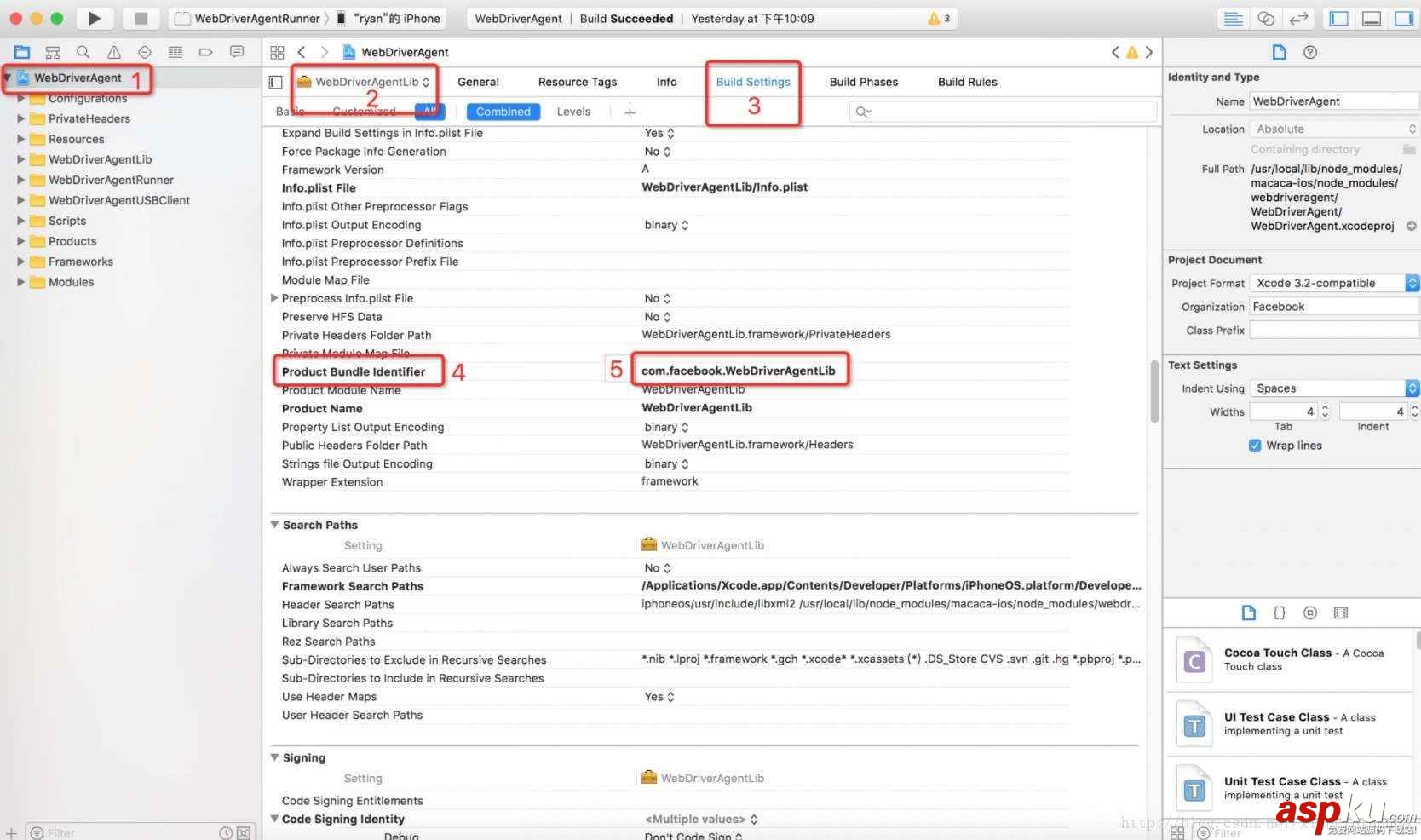 詳解iOS WebDriverAgent 環境搭建 iOS,WebDriverAgent,環境搭建