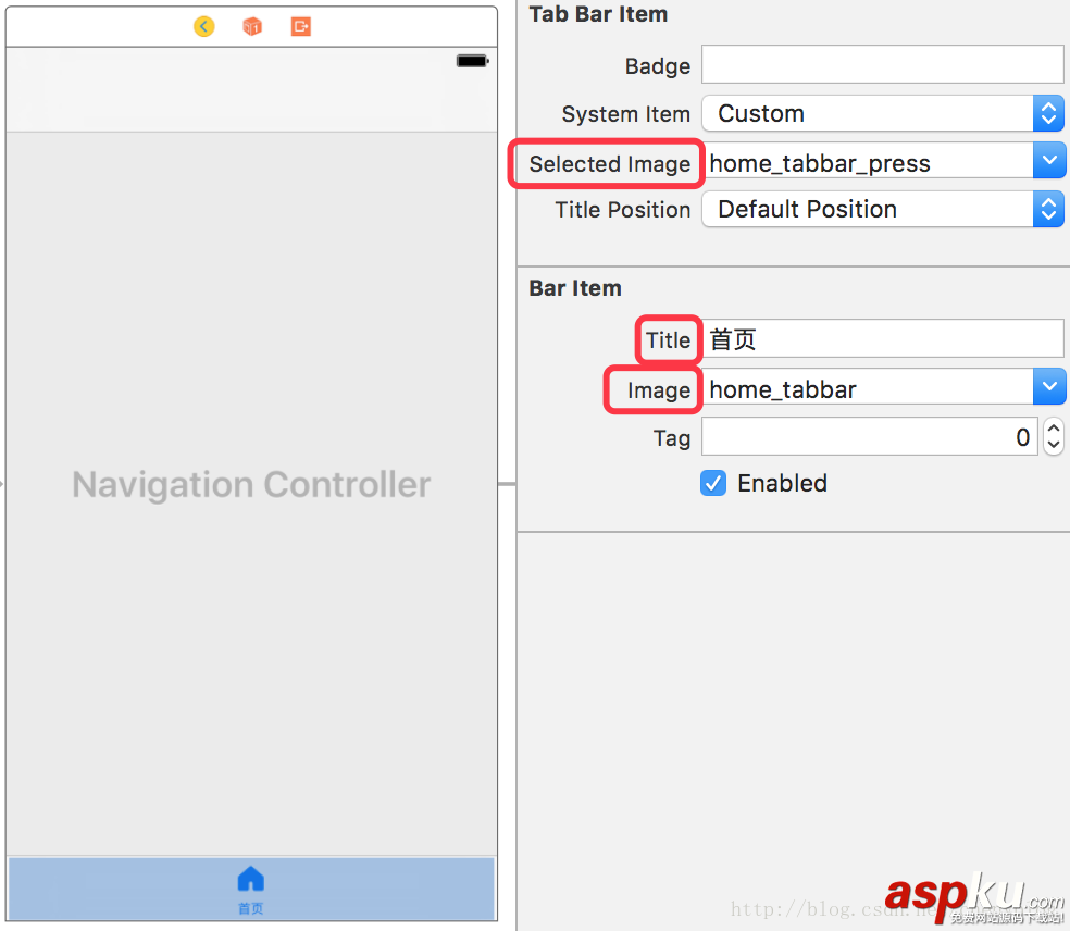 iOS自定義UITabBar仿今日頭條效果 iOS,UITabBar,今日頭條