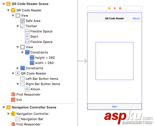 ios使用AVFoundation讀取二維碼的方法 ios,二維碼,AVFoundation