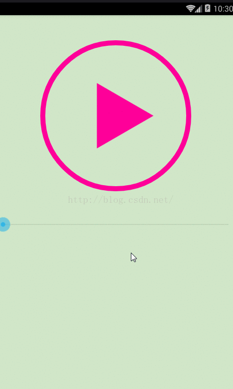 Android,音樂播放器,進度,按鈕