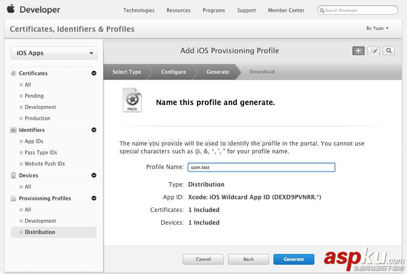 ios,ad,hoc,Ad-Hoc測試,測試推送